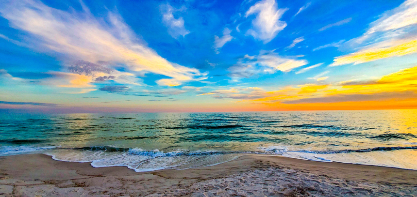 Gulf Shores Beach in The Spring