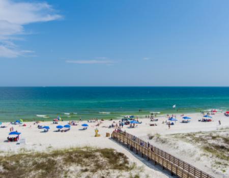 Coastline at Orange Beach, Alabama 